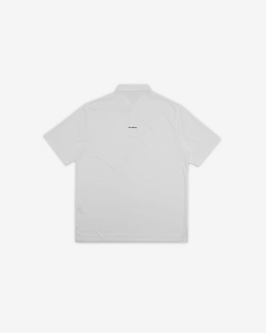 Librarian S/S Polo - White