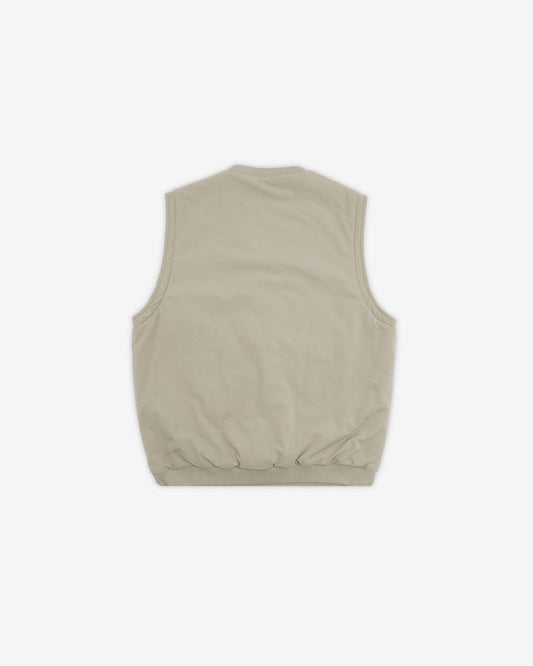 Carnaby Reversible Nylon Vest - Tan