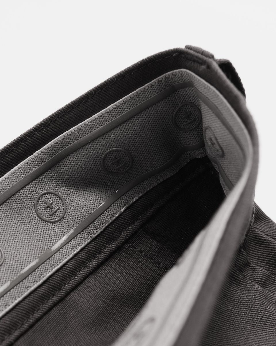 Heritage Twill Pleated Pant - Dark Grey
