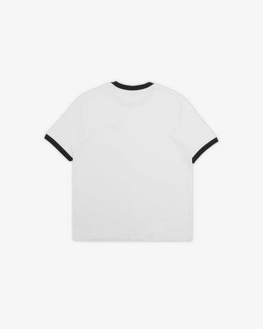 Canoga S/S Ringer T-shirt - White
