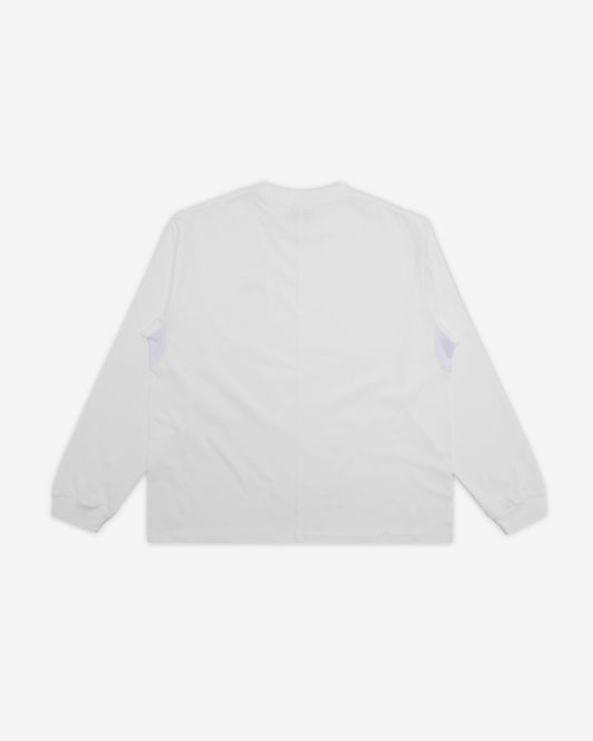 Glassell L/S T-shirt - White