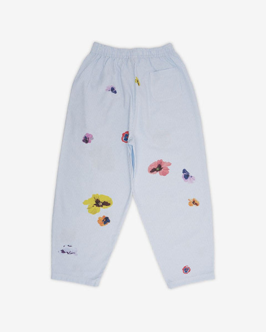 Davenport Stripe Oxford Pant - Light Blue