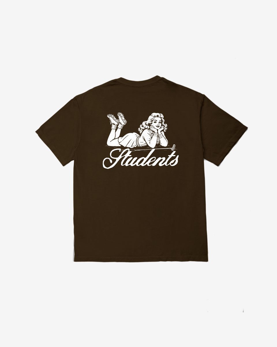 Pinned S/S T-shirt - Chocolate