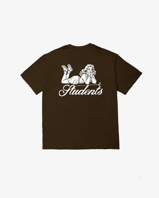 Pinned S/S T-shirt - Chocolate