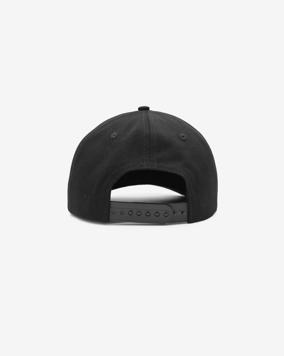 Golf Adventures 5-Panel Snap Back Hat - Black