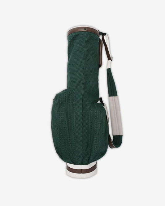 Students x Hiroki Collegiate Sunday Golf Bag - Dark Green