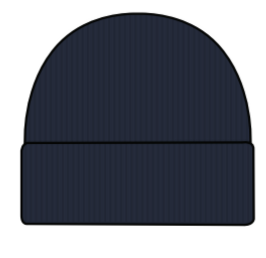 Script Beanie - Navy