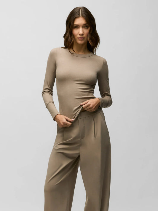 Orion Long Sleeve Top - Clay