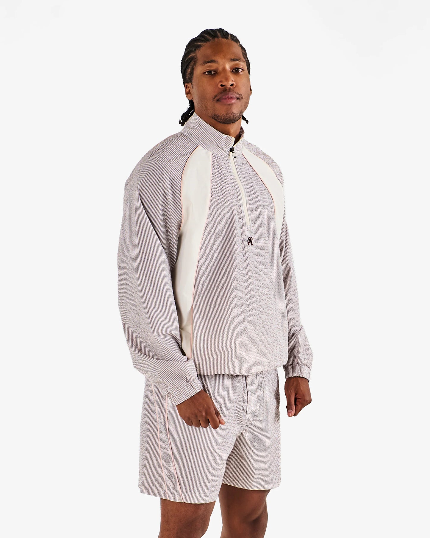 Valero Short - Taupe Multi