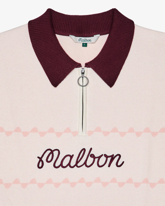 Benny Sweater Polo - Whisper White