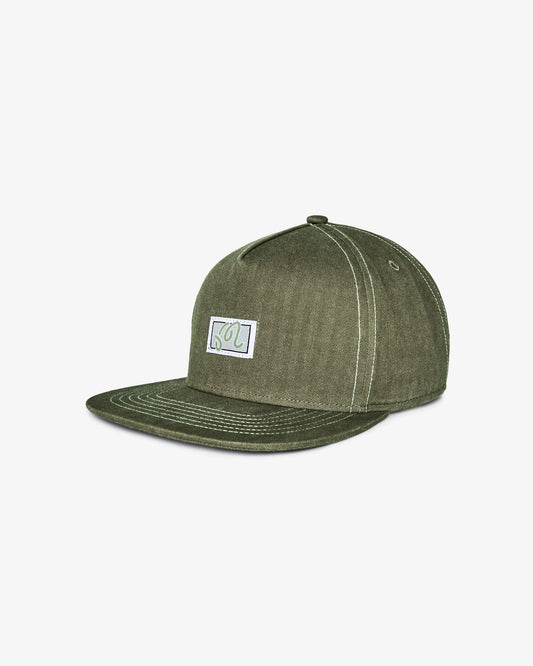 Station Snapback - Military Green