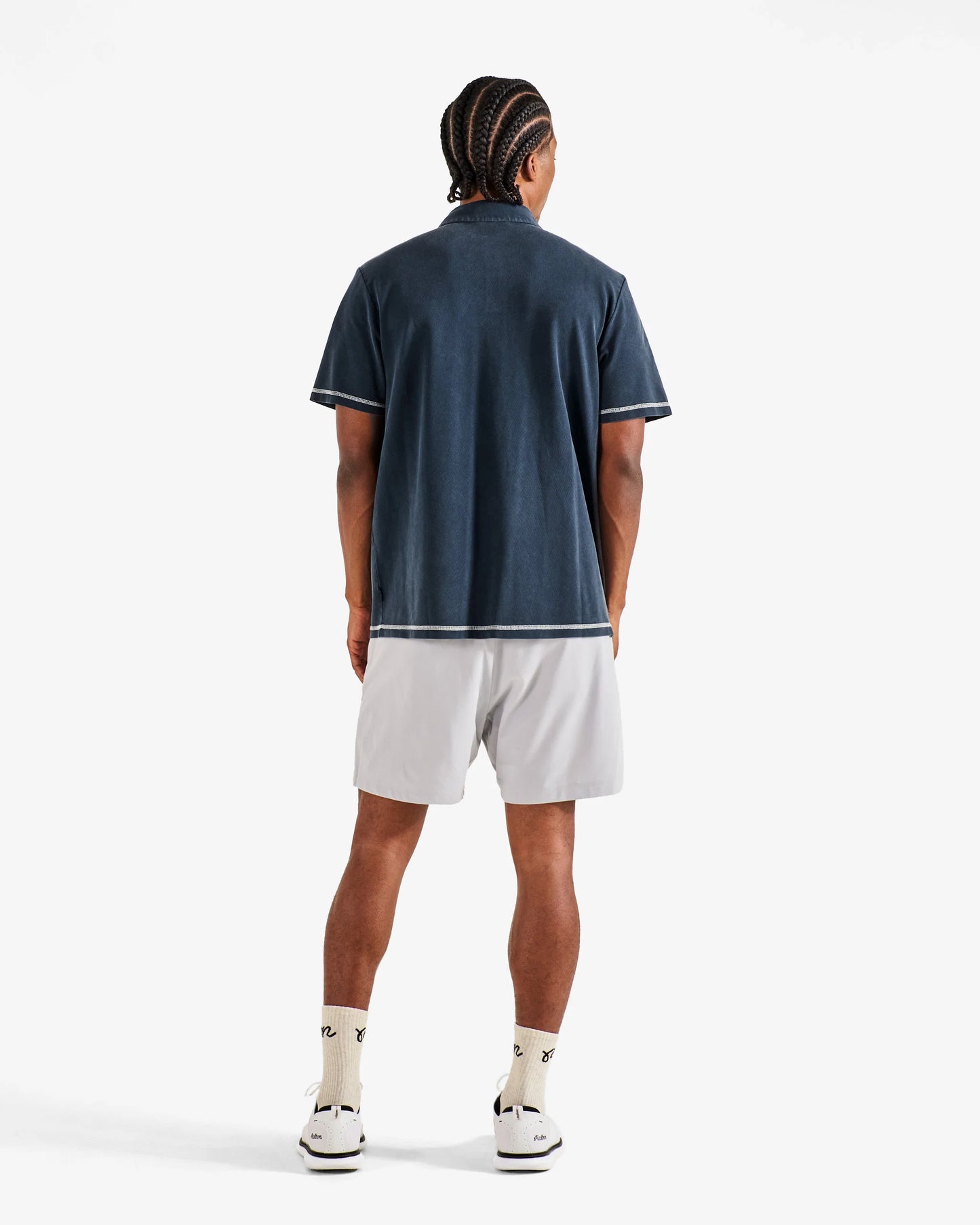 Fairway Overdyed Polo - Blueberry