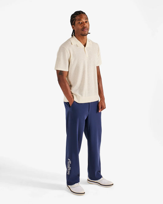 Resort Crochet Polo - Ivory
