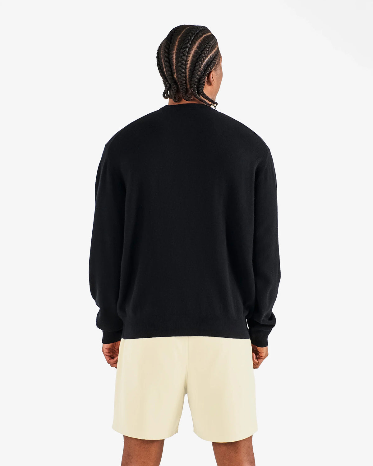 M Script Sweater - Black
