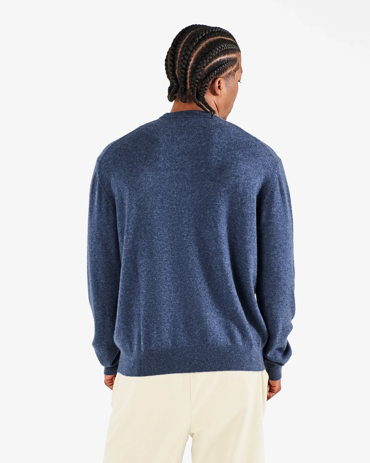 M Script Sweater - Navy