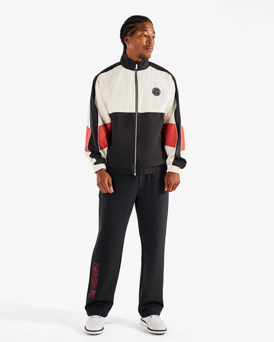 Axis Jacket - Crimson Red / Off White