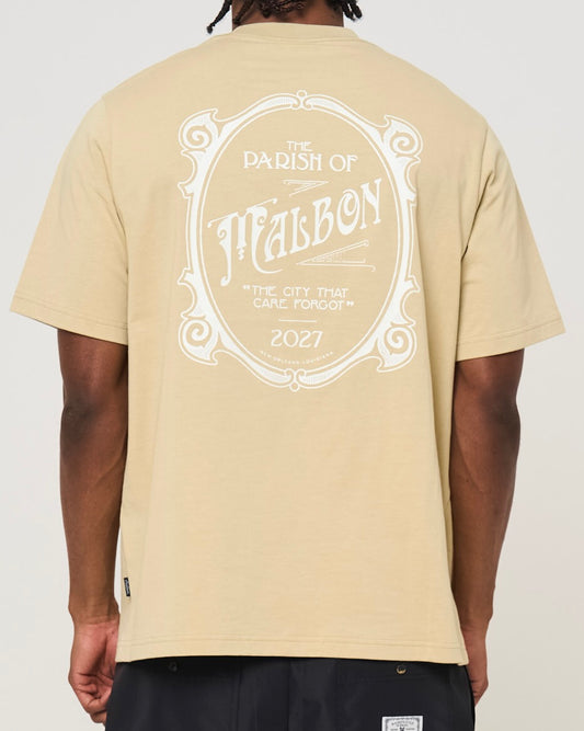 Vista Care Tee - Pale Olive Green