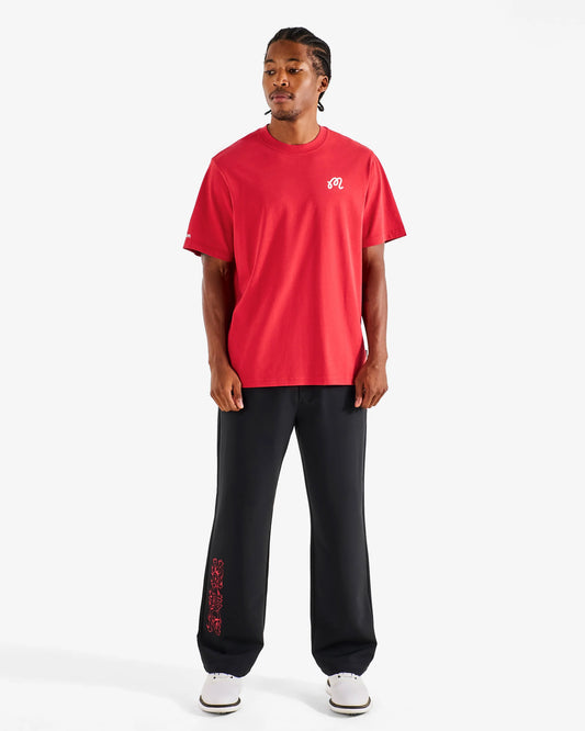 Bermuda Tee - Crimson Red