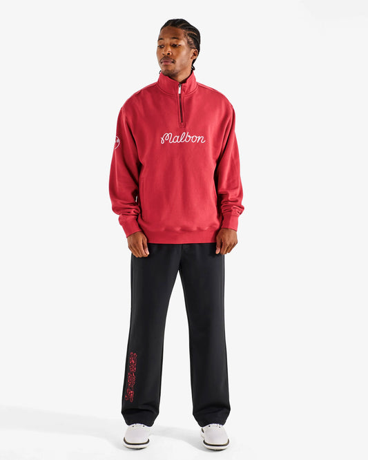 Collegiate Sweatshirt - Crimson Red