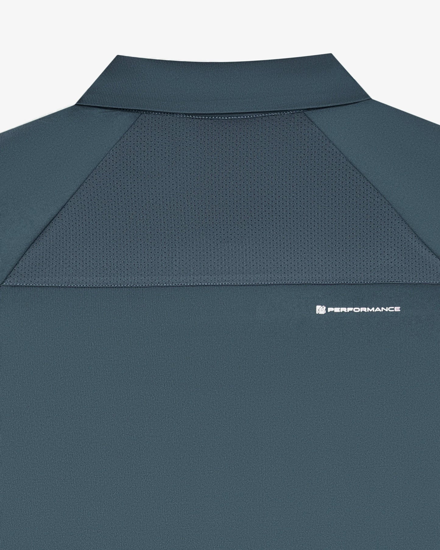 Performance Zip Raglan Polo - Dark Slate