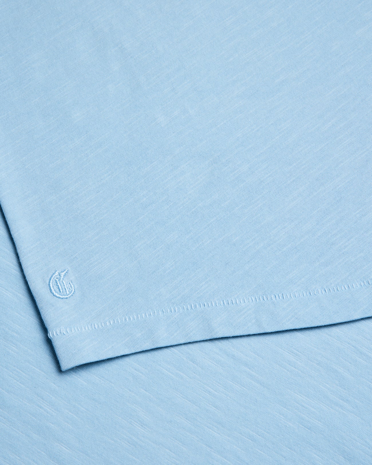 Alpha Slub Tee - Wolf Blue