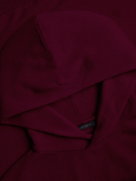 Koko Hoodie - Dark Anthurium