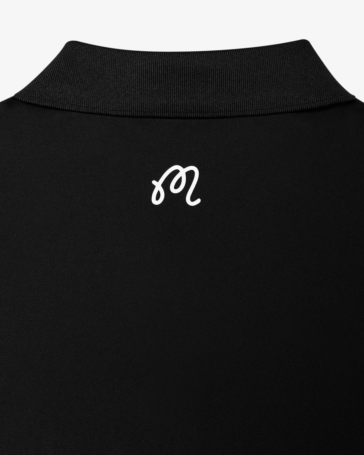 Block Placket Polo - Black (2026)