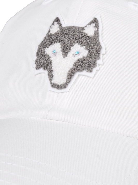 Chenille Wolf Dad Hat - Arctic