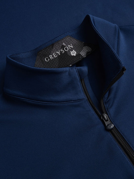 Sequoia Quarter Zip - Maltese Blue