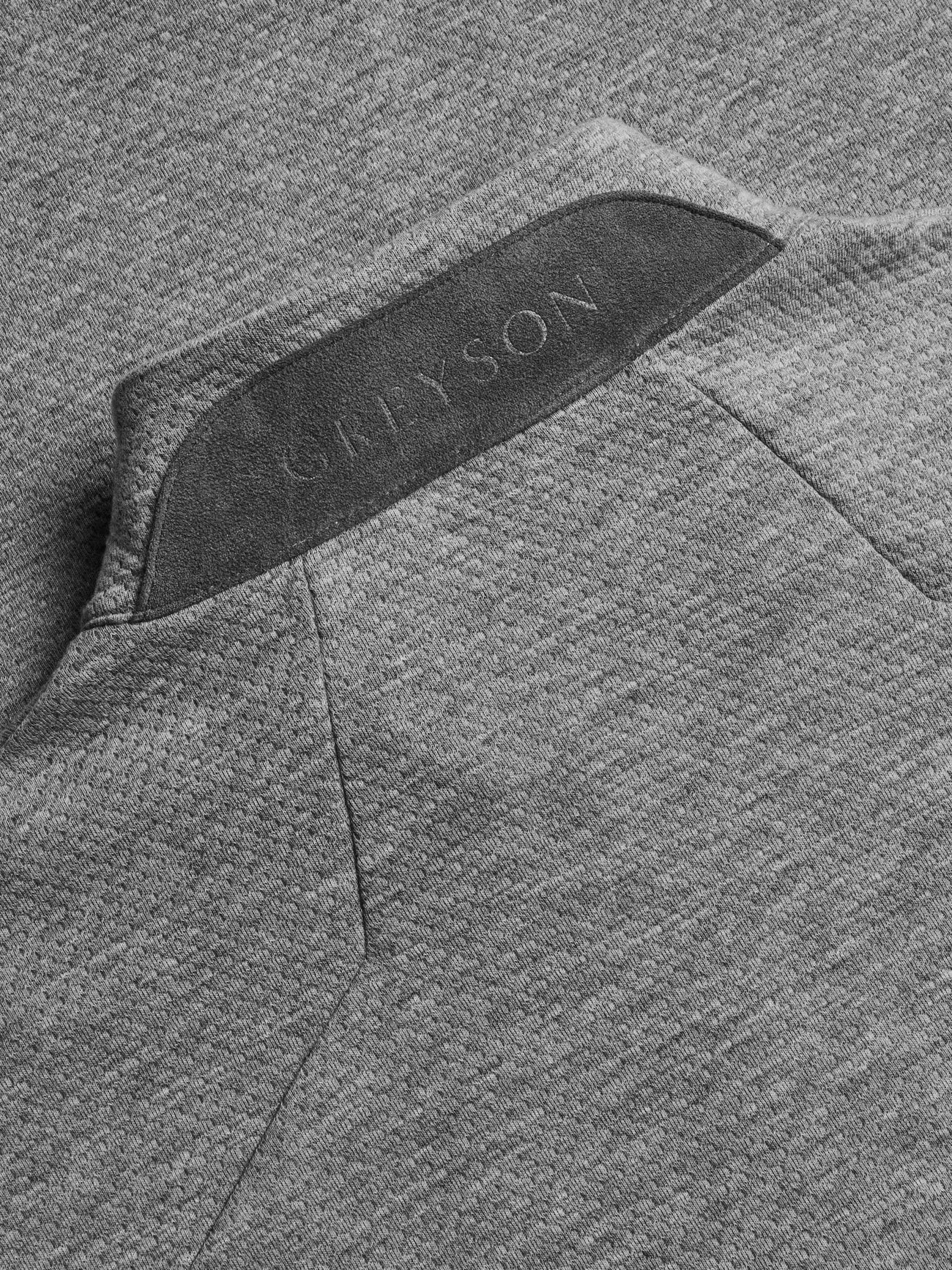 Troy Quarter Zip - Medium Grey Heather