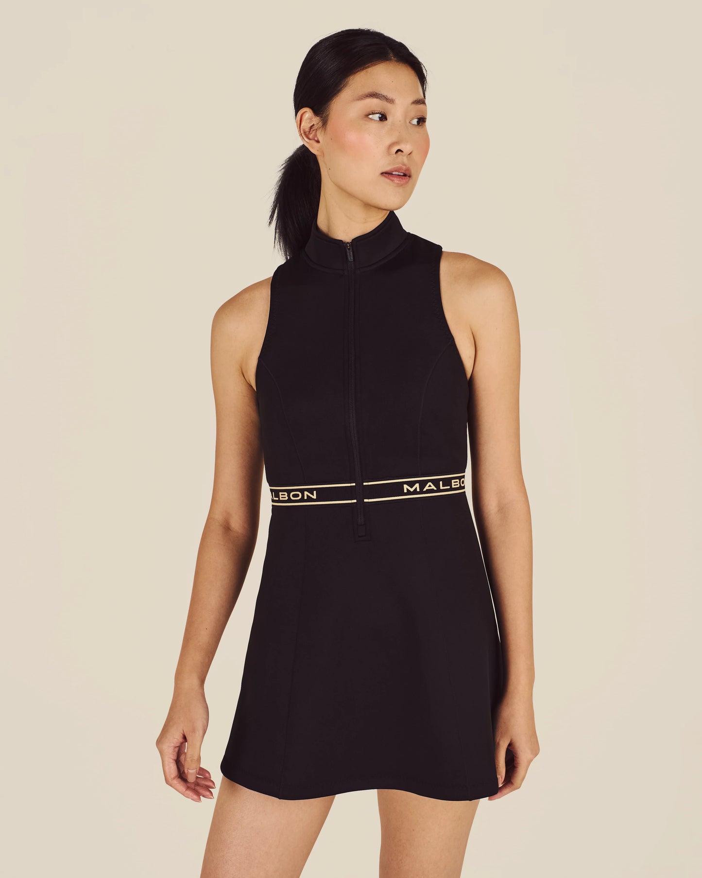 Kaleen Racerback Dress - Black