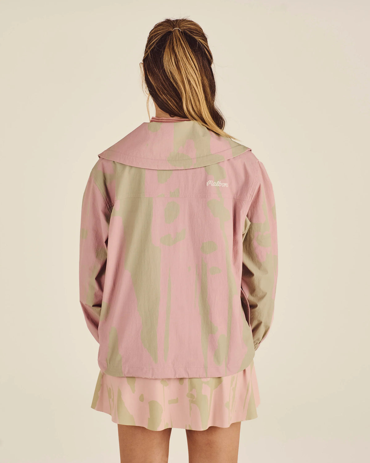 Rumi Ink Wash Jacket - Misty Rose