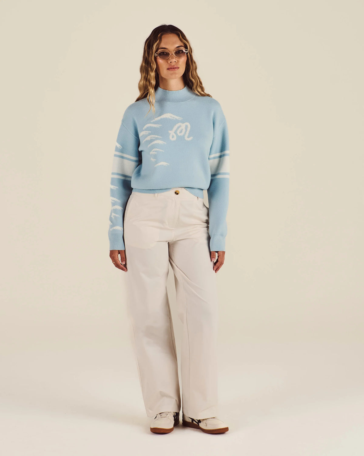 Alps Sweater - Light Blue