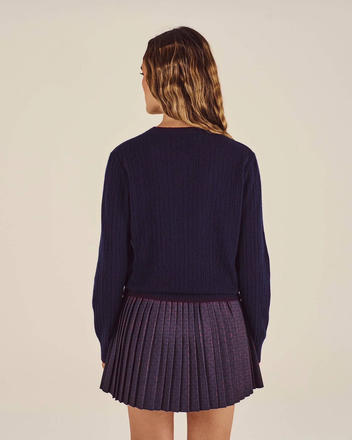 Shari Sweater - Blueberry