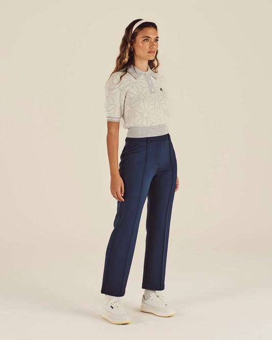Mikayla Sashiko Polo - Ivory