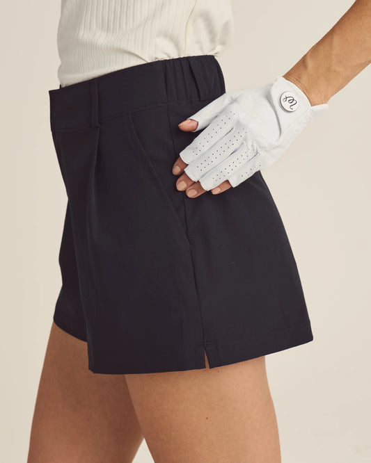 Valerie Fingerless Golf Glove - White