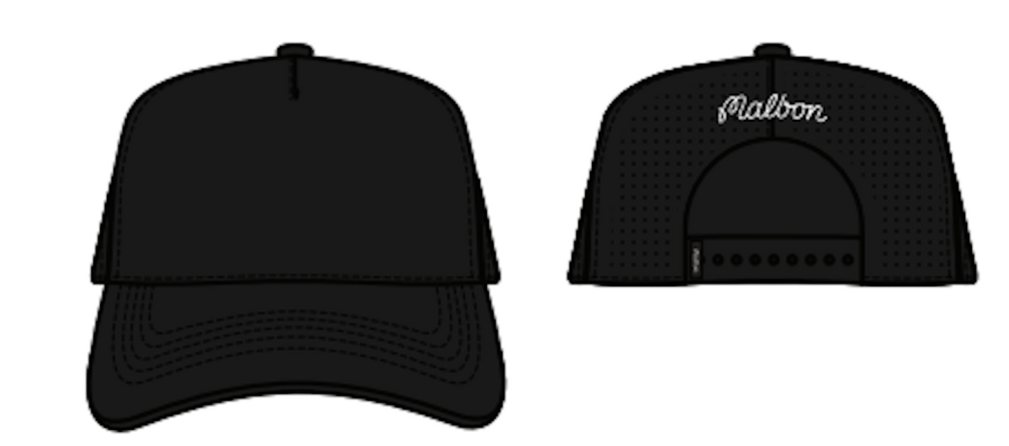 Evergreen Poly Perforated 5-Panel - Black