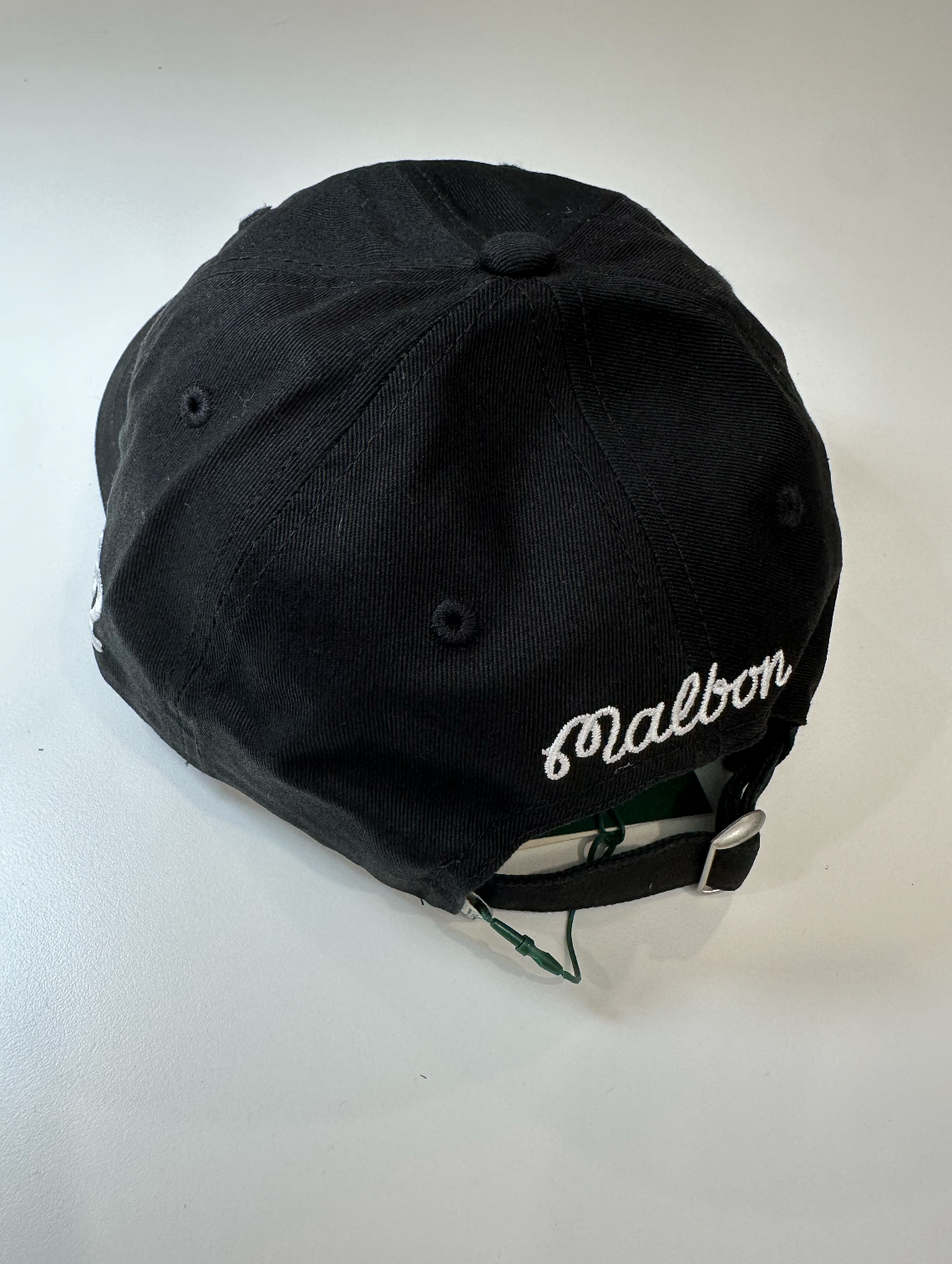 Malbon Bald Buckets Dad Cap - Black