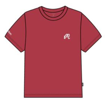 Bermuda Tee - Crimson Red