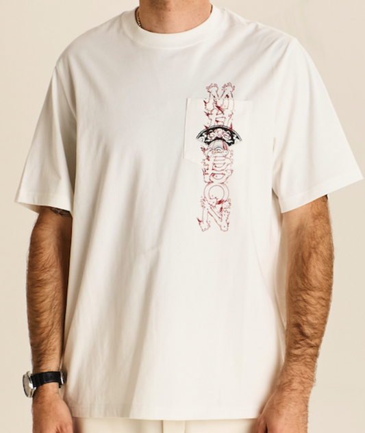 Vista Insignia Tee - Off White