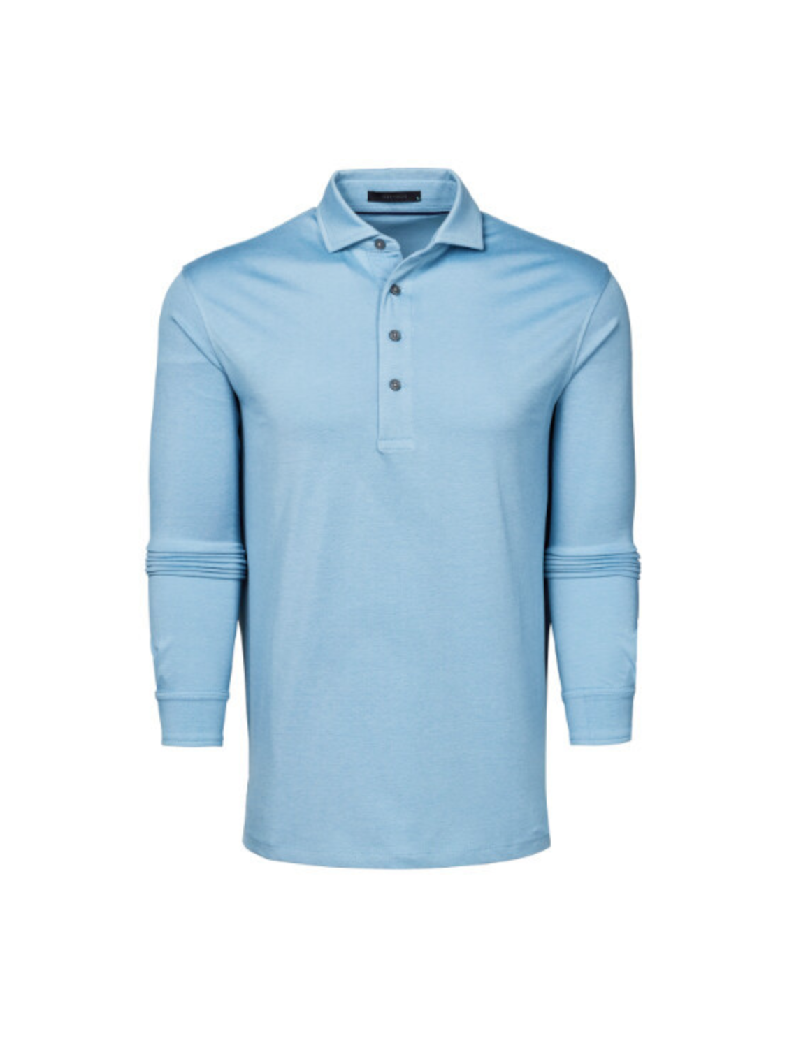Omaha Long Sleeve Polo - Wolf Blue