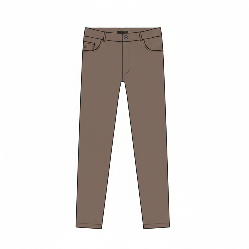 Amagansett 5 Pocket Trouser - Rye