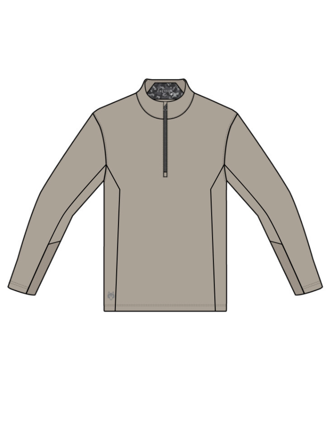 Sequoia Quarter Zip - Cobblestone
