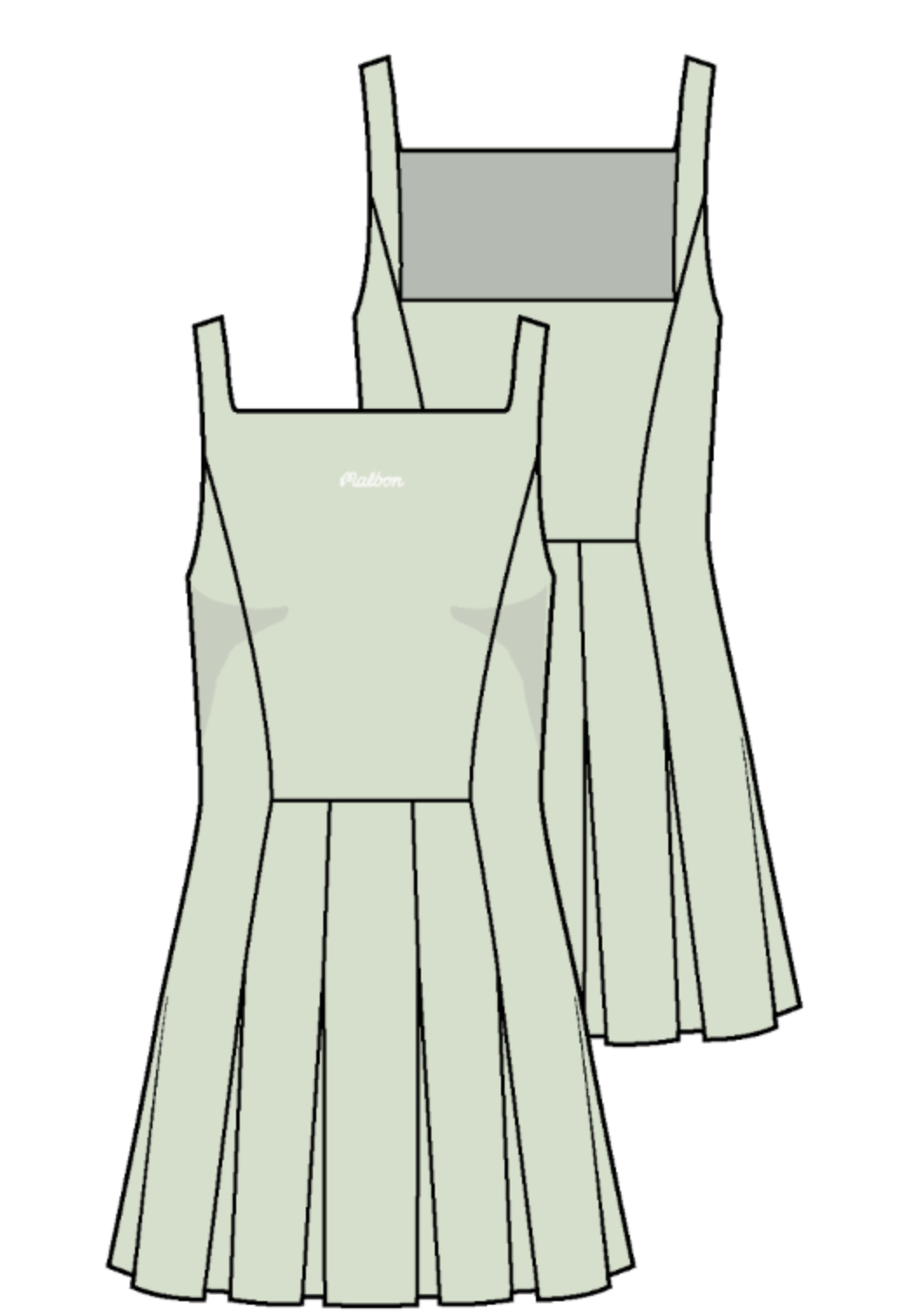Alice Dress - Almost Aqua
