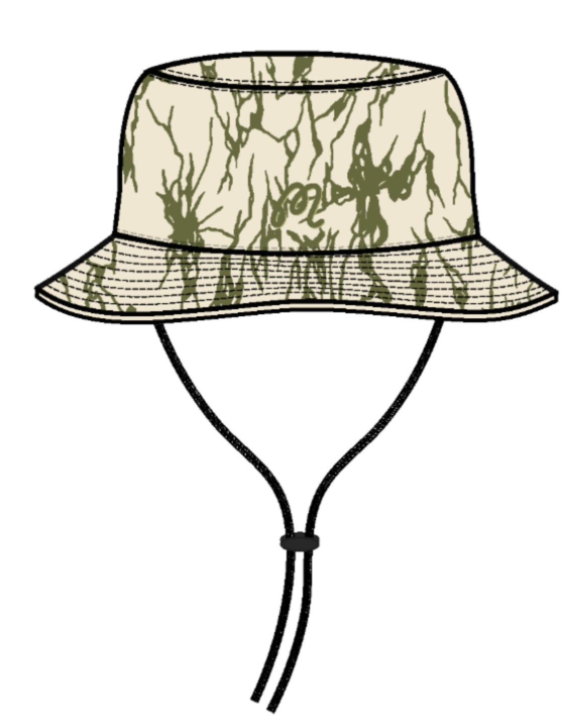 Outpost Bucket Hat - Marble Camo