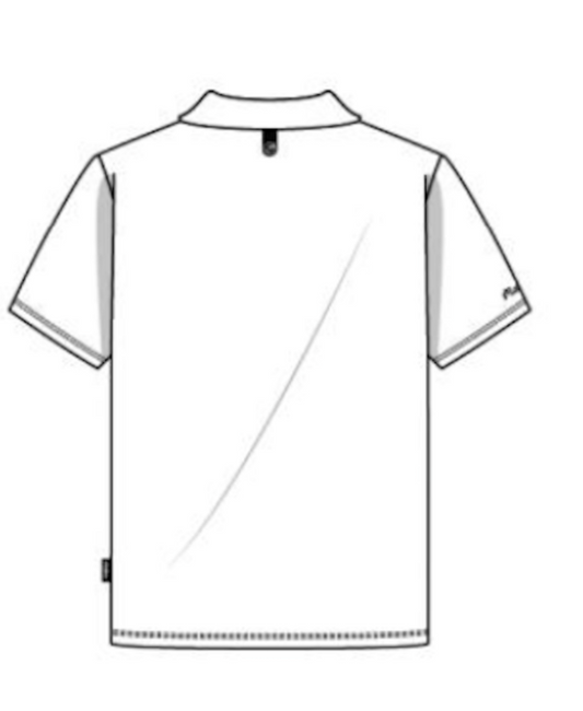 Fairway Jersey Polo Unbadged - White