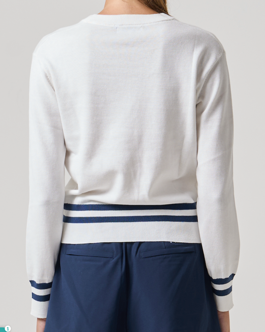 Catherine Marina Sweater - White