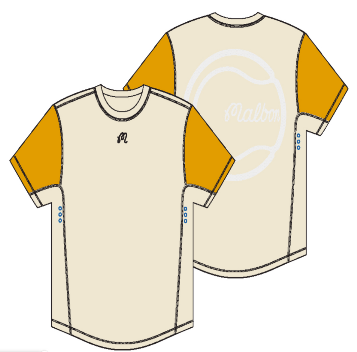 Axis Tee - Antique White