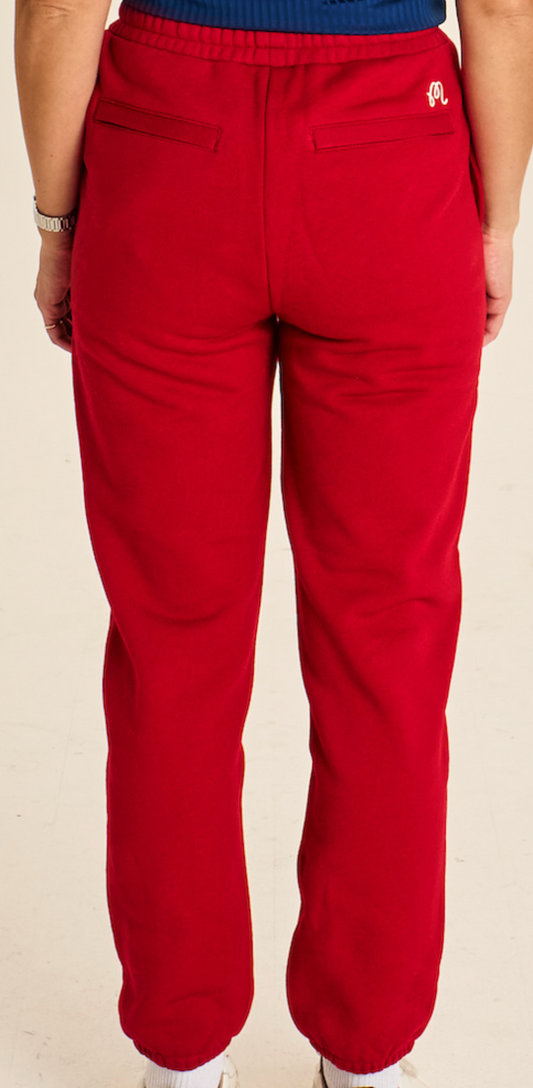 Delilah Sweatpant - Scarlet
