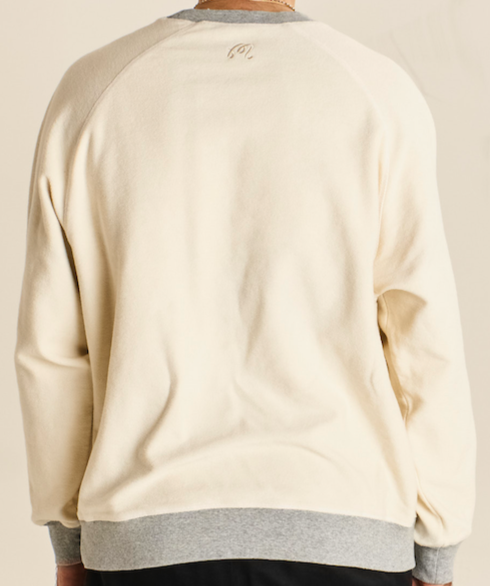 Peak Crewneck - Ivory